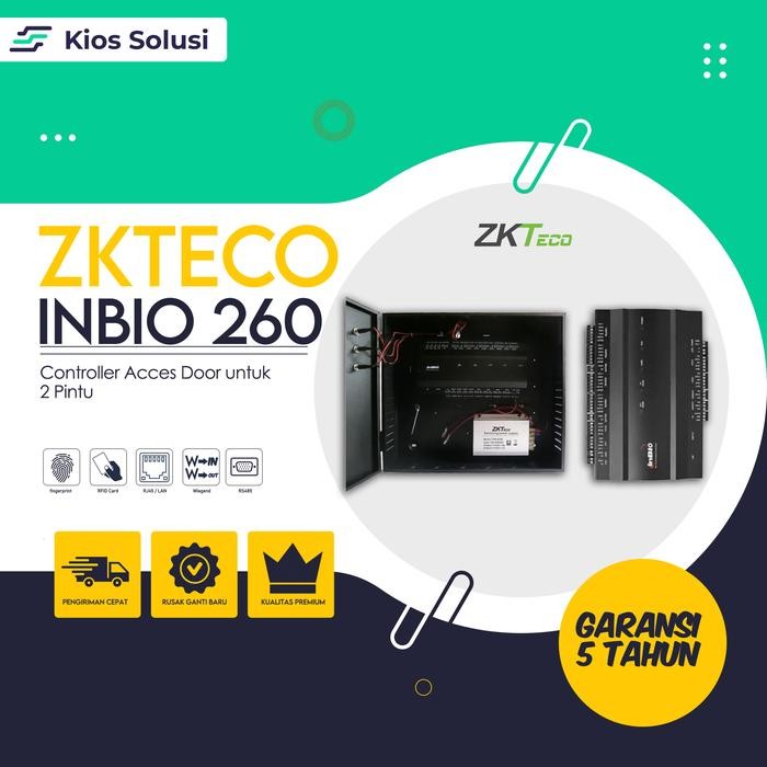 

Controller Mesin Akses Kontrol ZKTECO InBio 260 | Variant - InBio 260 Board