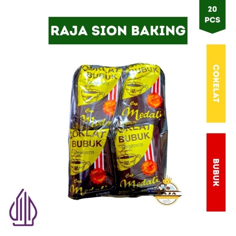 

Cokelat Bubuk Medali 20BKS X 25gr ( PACK )