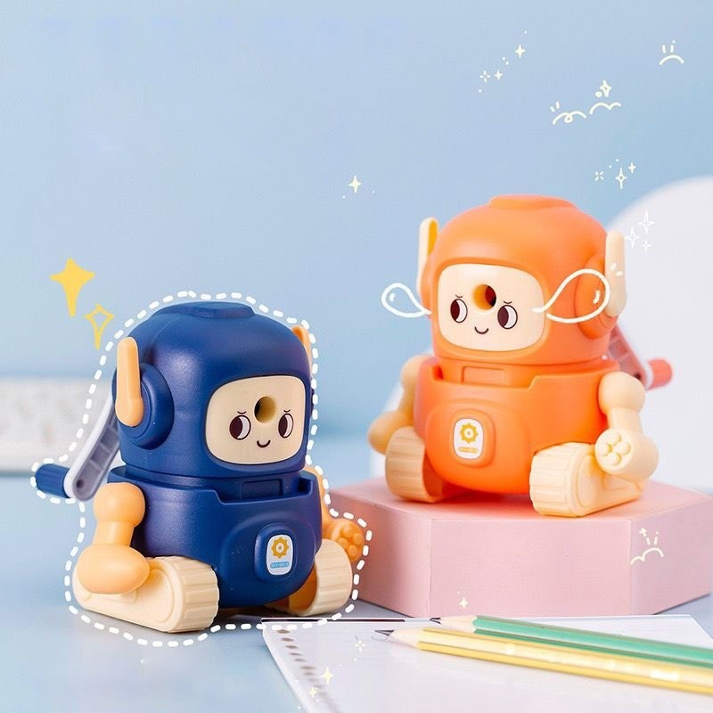 

davedesign #ST122 SERUTAN PENSIL MEJA PREMIUM KARAKTER ROBOT TANK FREE 2LEMBAR STICKER CAPYBARA PERAUT MEJA PUTAR ROBOT SHARPENER MODEL TANK LUCU KUALITAS IMPORT