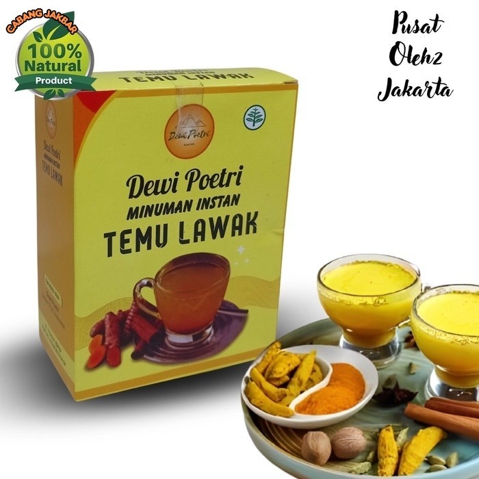 

Minuman Herbal Alami Instan Temulawak Rempah Dewi Poetri