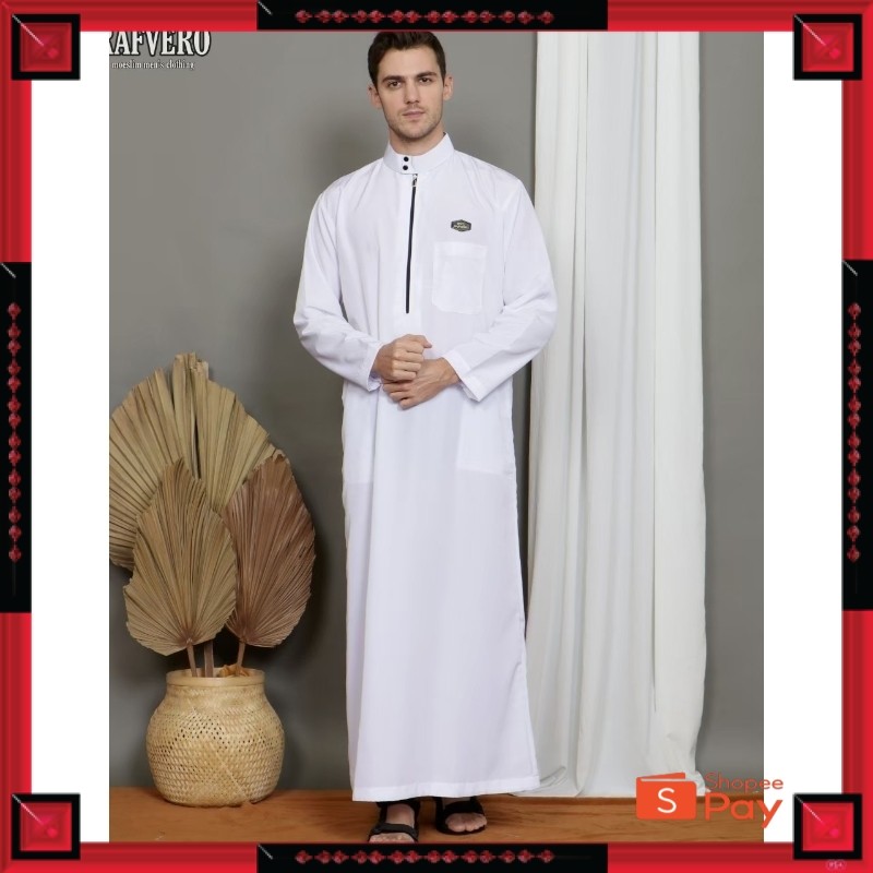 [PREMIUM ORIGINAL] Jubah Pria Terbaru / Gamis Jubah Pria Dewasa Terbaru / koko pria dewasa / baju um