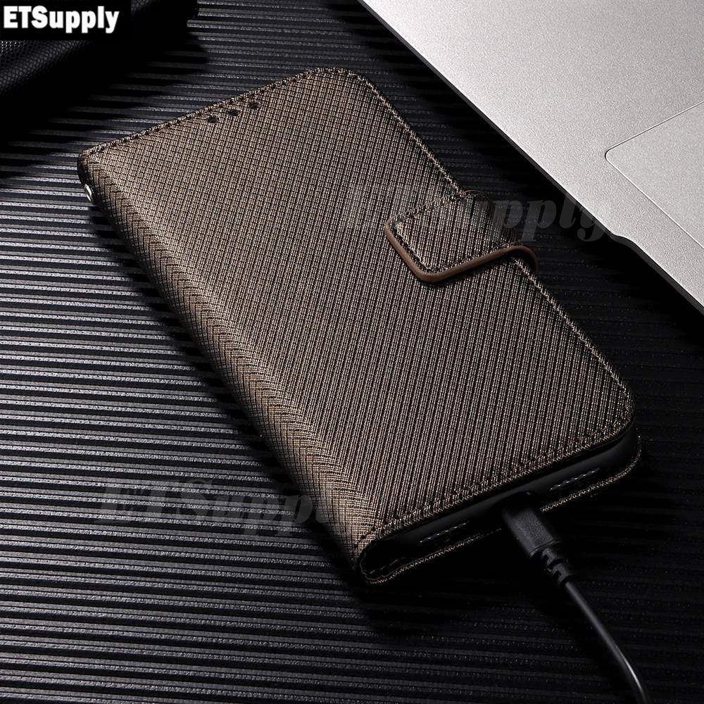 Flip Phone case Sharp Aquos R9 R10 Pro Sense 9 10 Leather With Card Bag Supportable Fall Prevention 