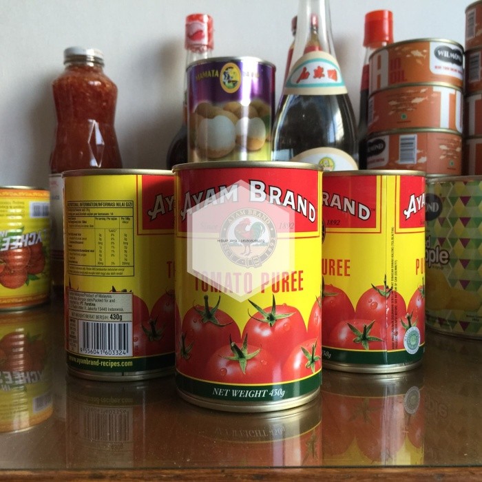 

New Arrival Ayam Brand Tomato Puree 430gr