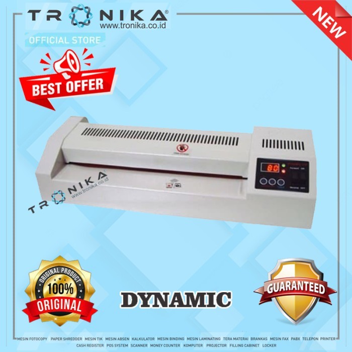 

BEST -MESIN LAMINATING | DYNAMIC 330 LED | ORIGINAL | GARANSI RESMI