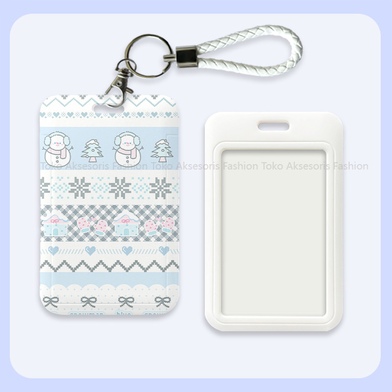 

id card holder tempat kartu lucu layer lanyard photocard aesthetic gantungan kartu nama tag cute nametag cari di lanyard 087