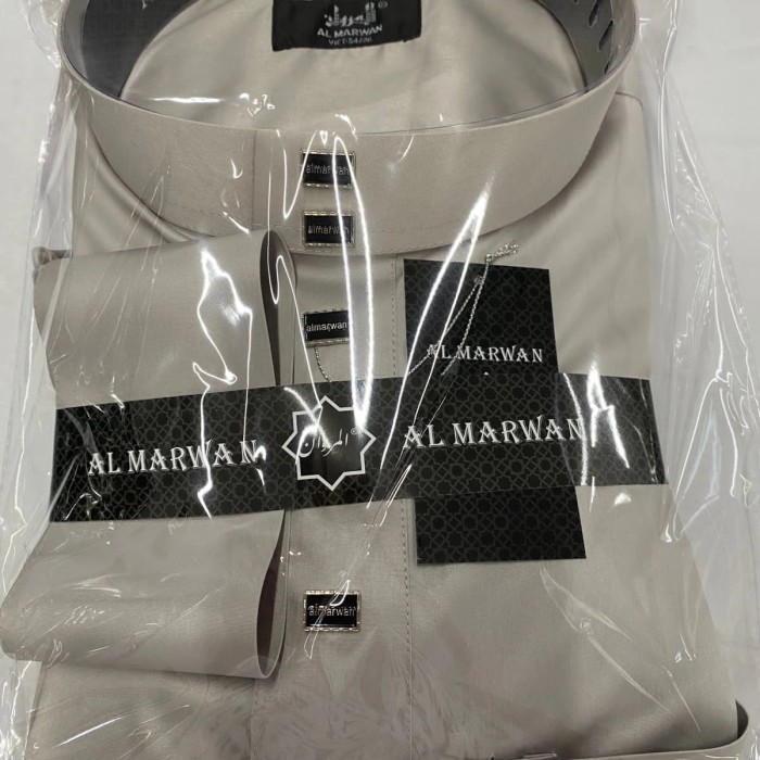 ✨LARIS✨-JUBAH HARAMAIN / JUBAH AL MARWAN MANSET - Hitam, remaja