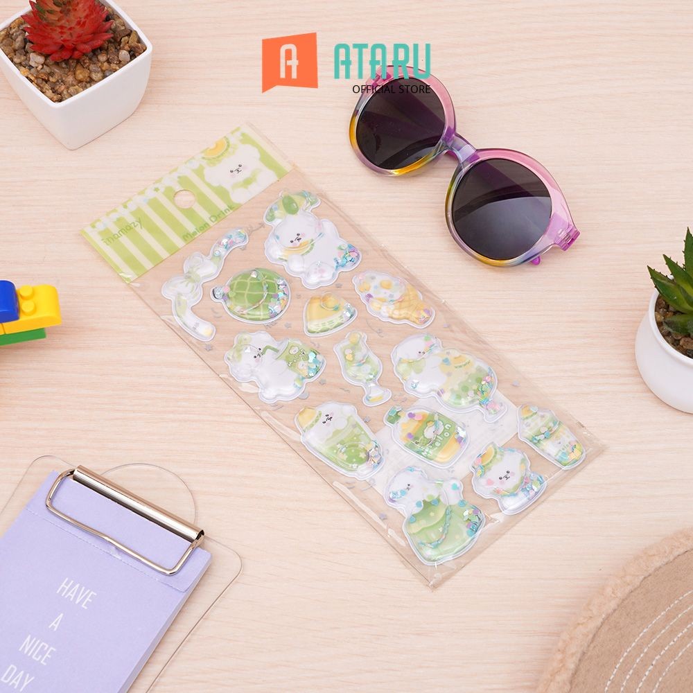 

Ataru Stiker Filled Melon Wow013109 Stiker Dekoratif Lucu Cute Stickers Deco Sticker Pack Journal Book