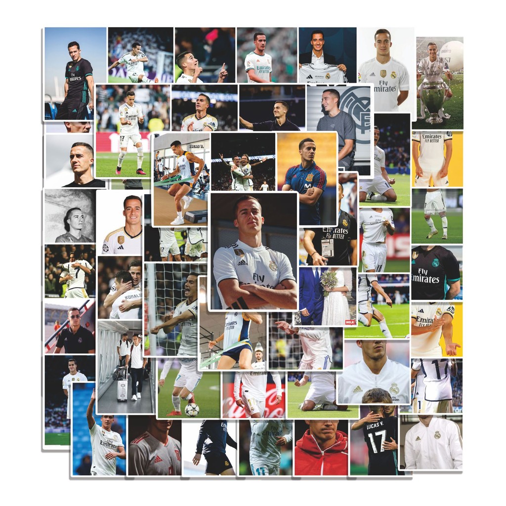 

COD 50 Pcs Stiker RM Lucas Vázquez V2 Lucu Anti Air Untuk Dekorasi Notebook Sepeda Skateboard Handphone DIY