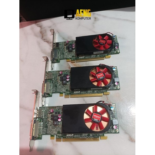 VGA Card PC AMD Radeon R7 200 series 2 GB 128 Bit DDR3 Profil Standar Support motherboard intel dan 