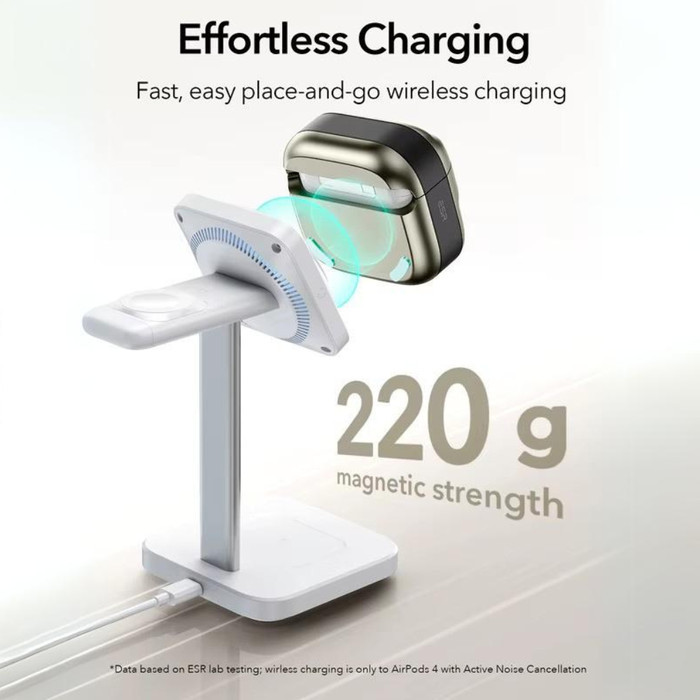 ESR for AirPods 4 Case (HaloLock), Compatie with AirPods 4 Generation Case (2024)(USB-C), MagSafe Co