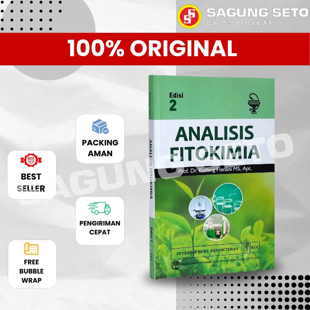 BUKU ANALISIS FITOKIMIA EDISI 2 - DR ENDANG HANANI