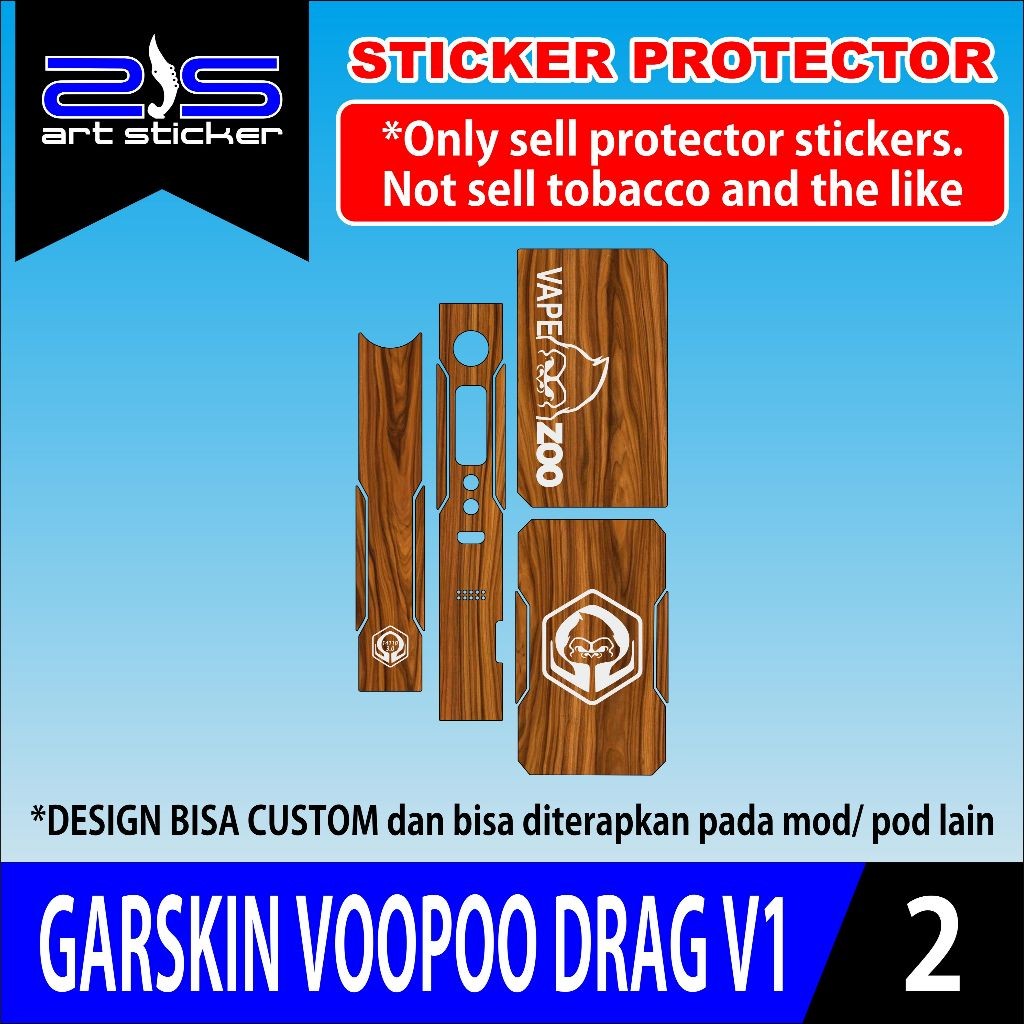 

PROMO StikerDragV1 Wood UV Printing