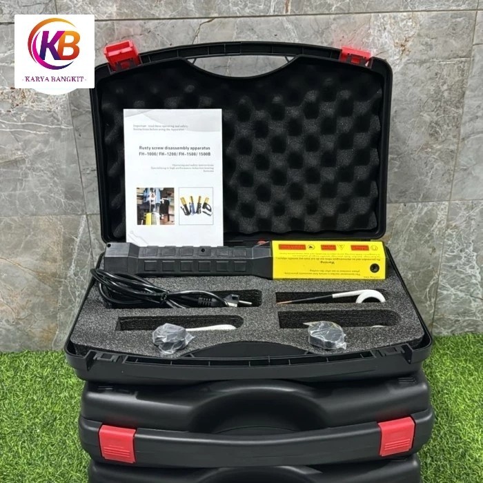 Portable Induction Heater 1200W Induksi Bolt Bearing Heating