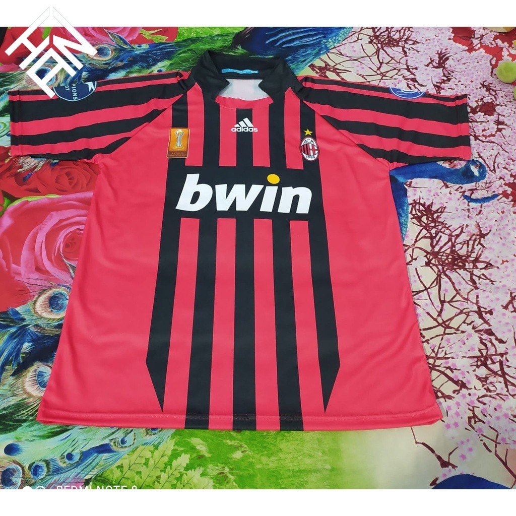 Jersey AC MILAN 2007/2008 Full Printing