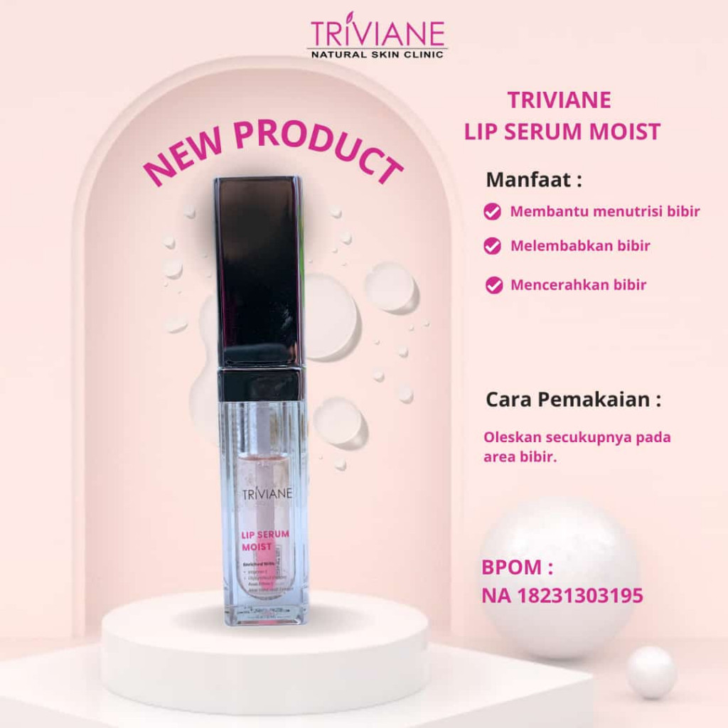 Triviane Lip Serum Moist by Triviane Natural Skin Clinic