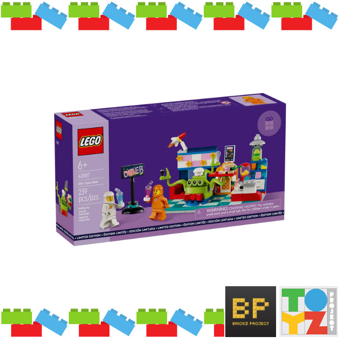 Lego 40687 Seasonal - Alien Space Diner