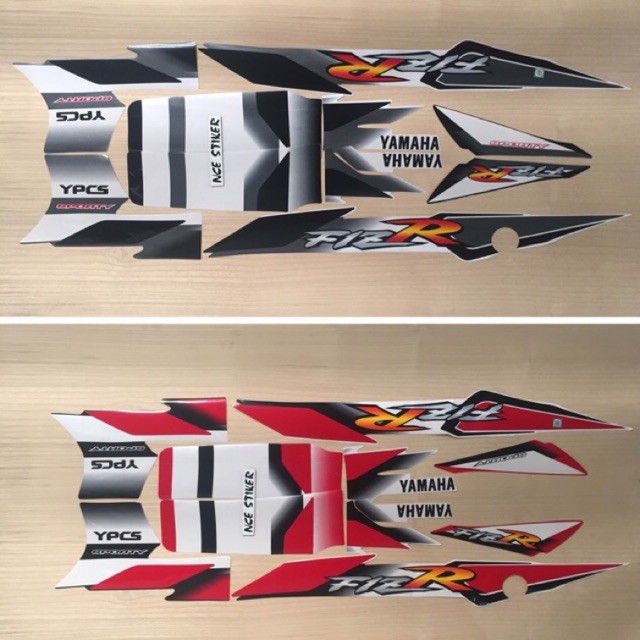 STIKER STRIPING F1ZR 2002 barang baru non original kualitas terbaik