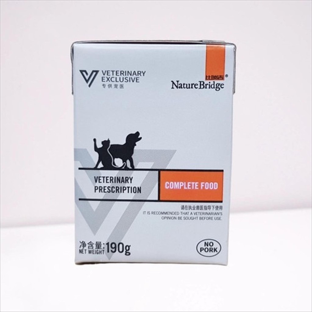 NATURE BRIDGE WET GASTRO CAT & GASTRO DOG 190GR - NB GASTRO CAT - NB GASTRO DOG - NB WET GASTRO
