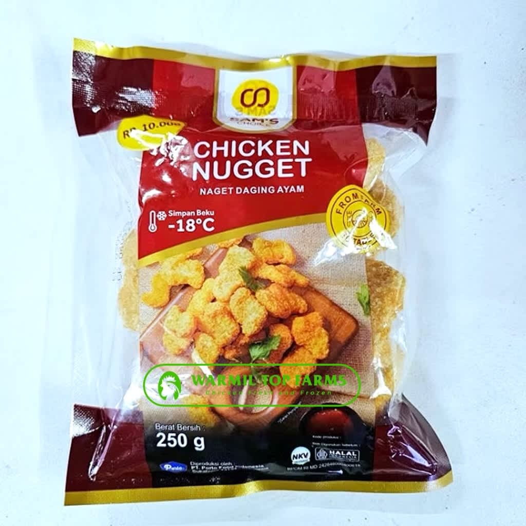 

Sam’s Choise Nugget 250 Gram