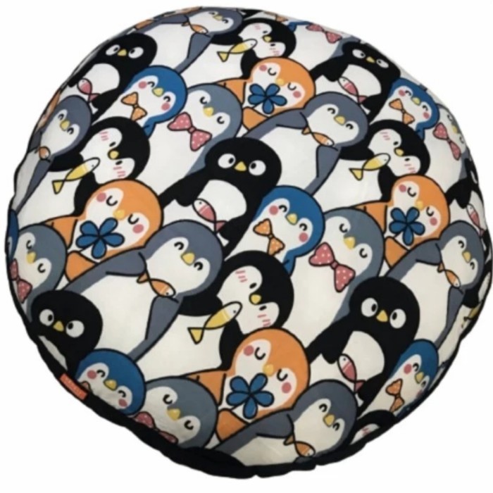 NAMALE Bantal Lantai Alas Duduk Bantal Pinguin Besar