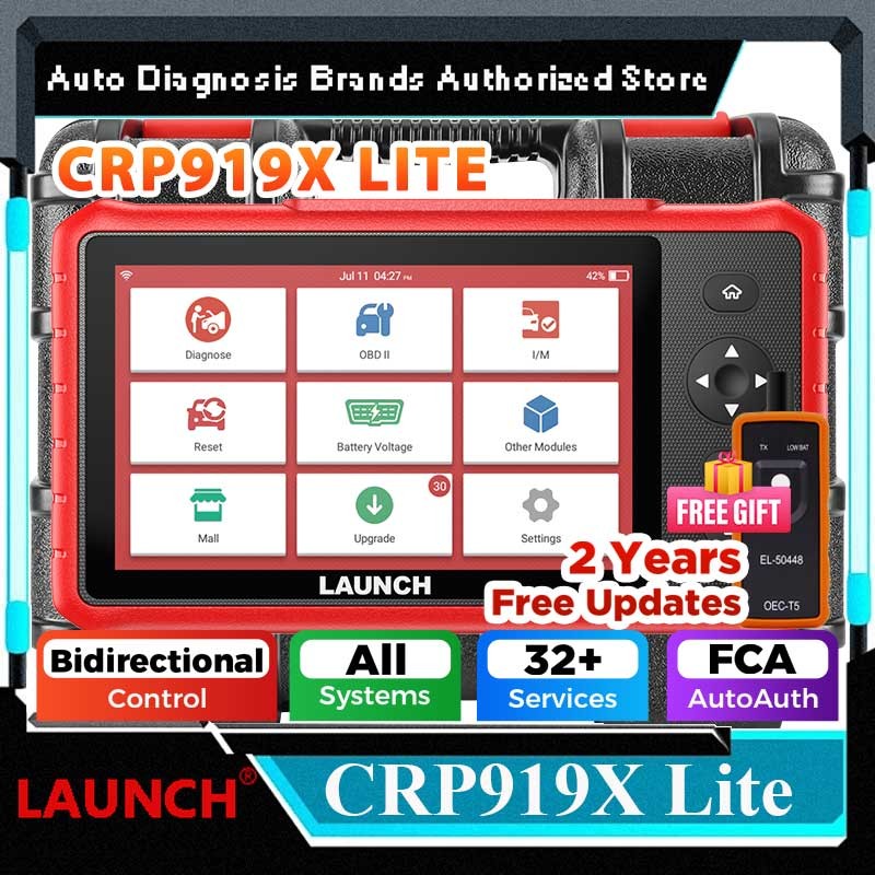 LAUNCH X431 CRP919X Lite Car Diagnostic Tool OBD2 Scanner  Automotive Scanner Auto Scan Diagnosis 20