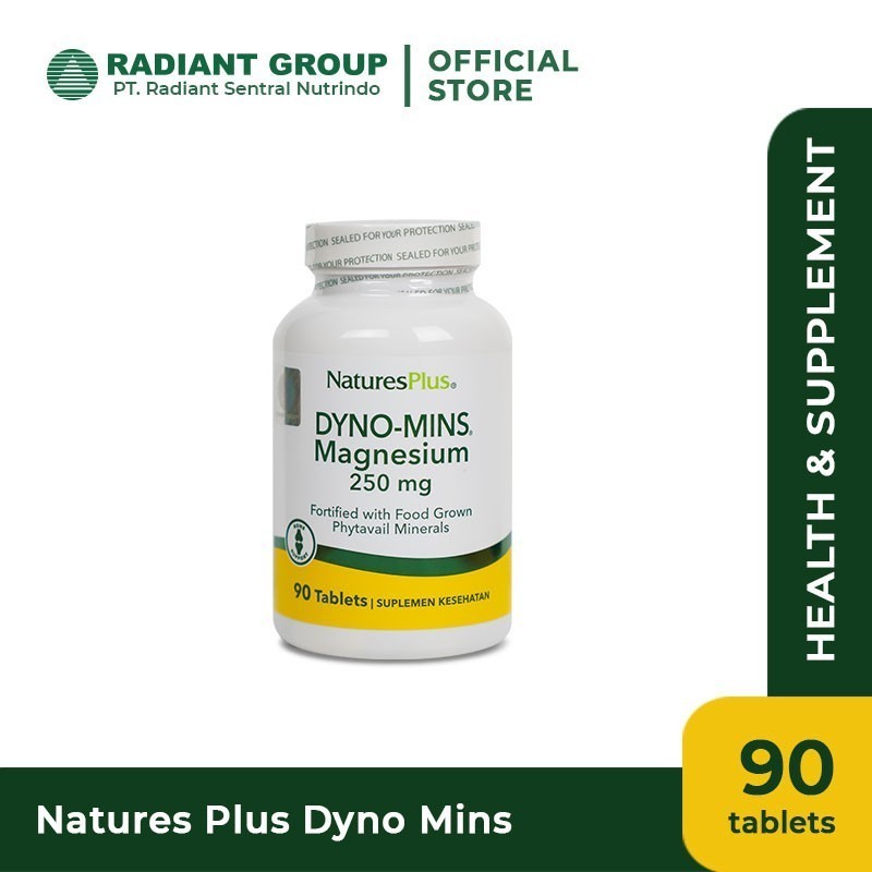 NATURE PLUS DYNO MINS MAGNESIUM 250MG ISI 90