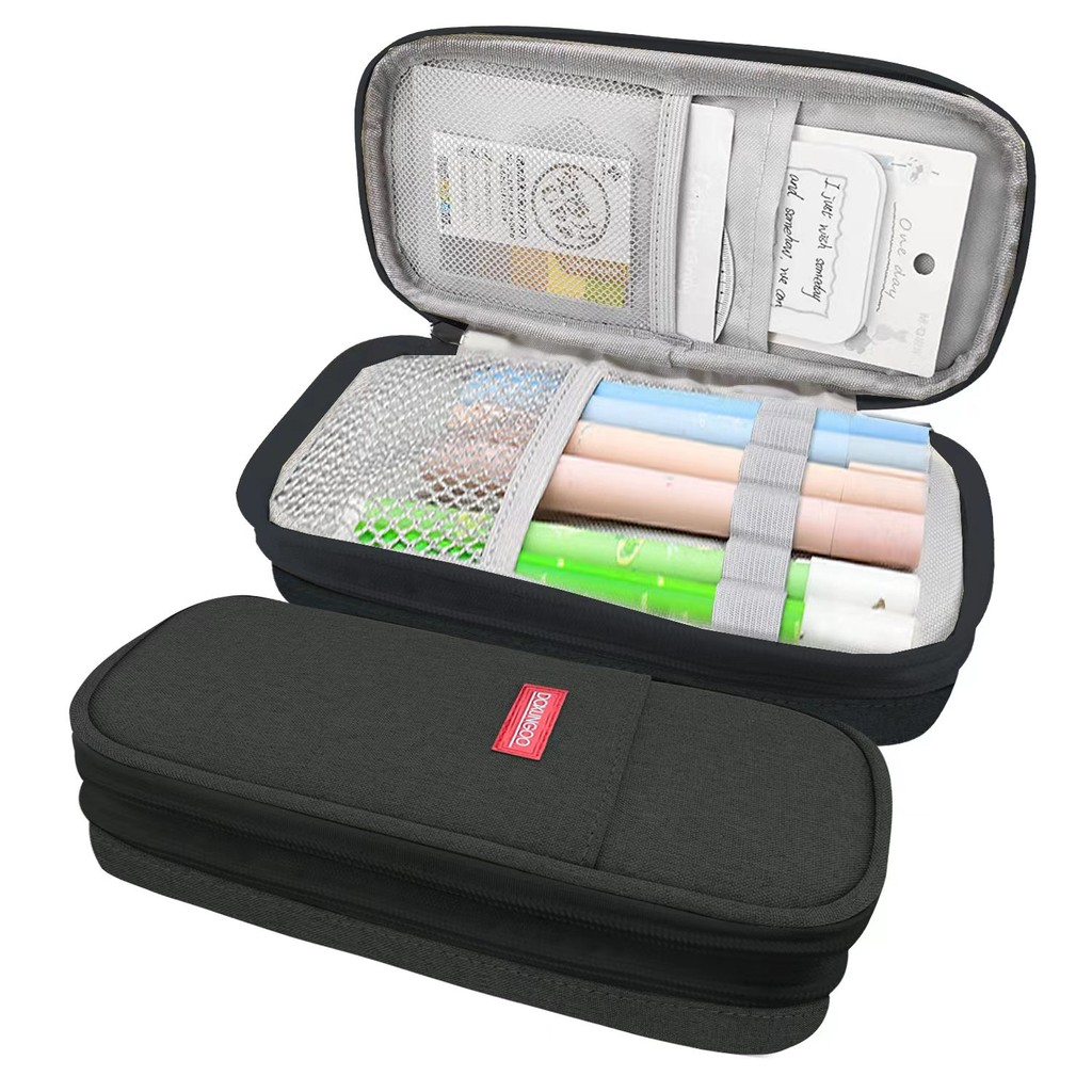 

1Pcs ildren's Stationery Storage Bag, Multifunctional Girl Pencil Case, Cosmetics, Office Supplies, Accessory Storage