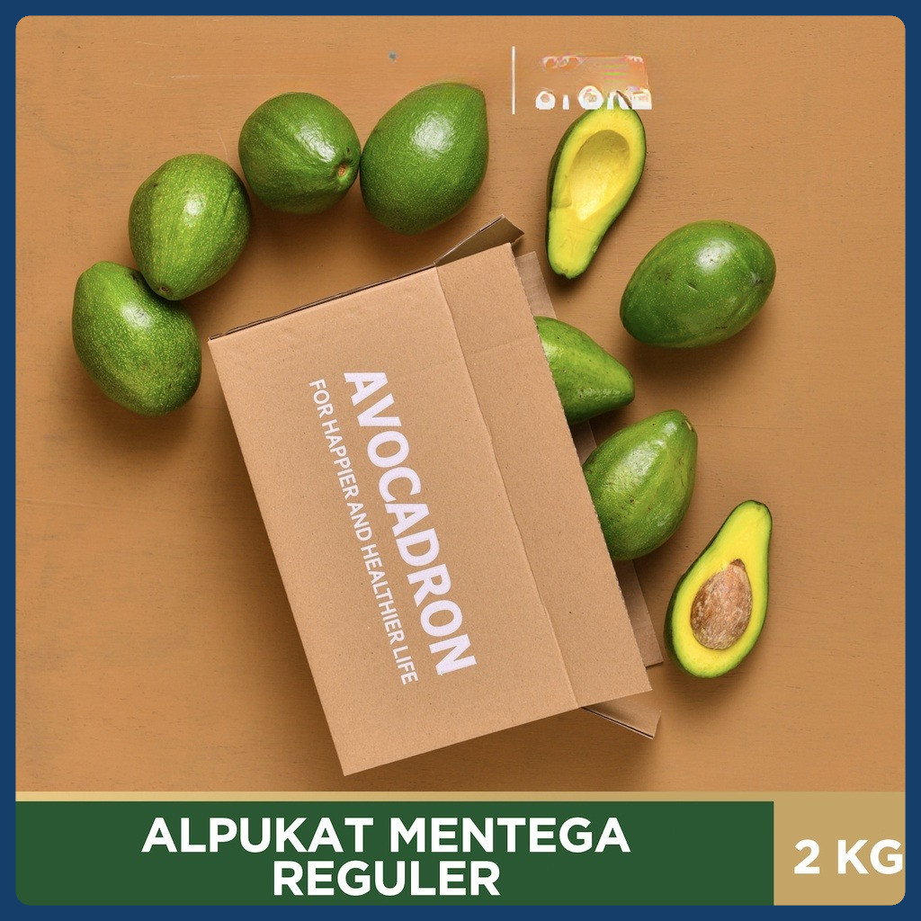 

Avocadron Alpukat Mentega Reguler [Paket 2 Kg]