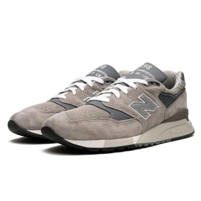 Sepatu NB Sneakers 998 Grey - 39