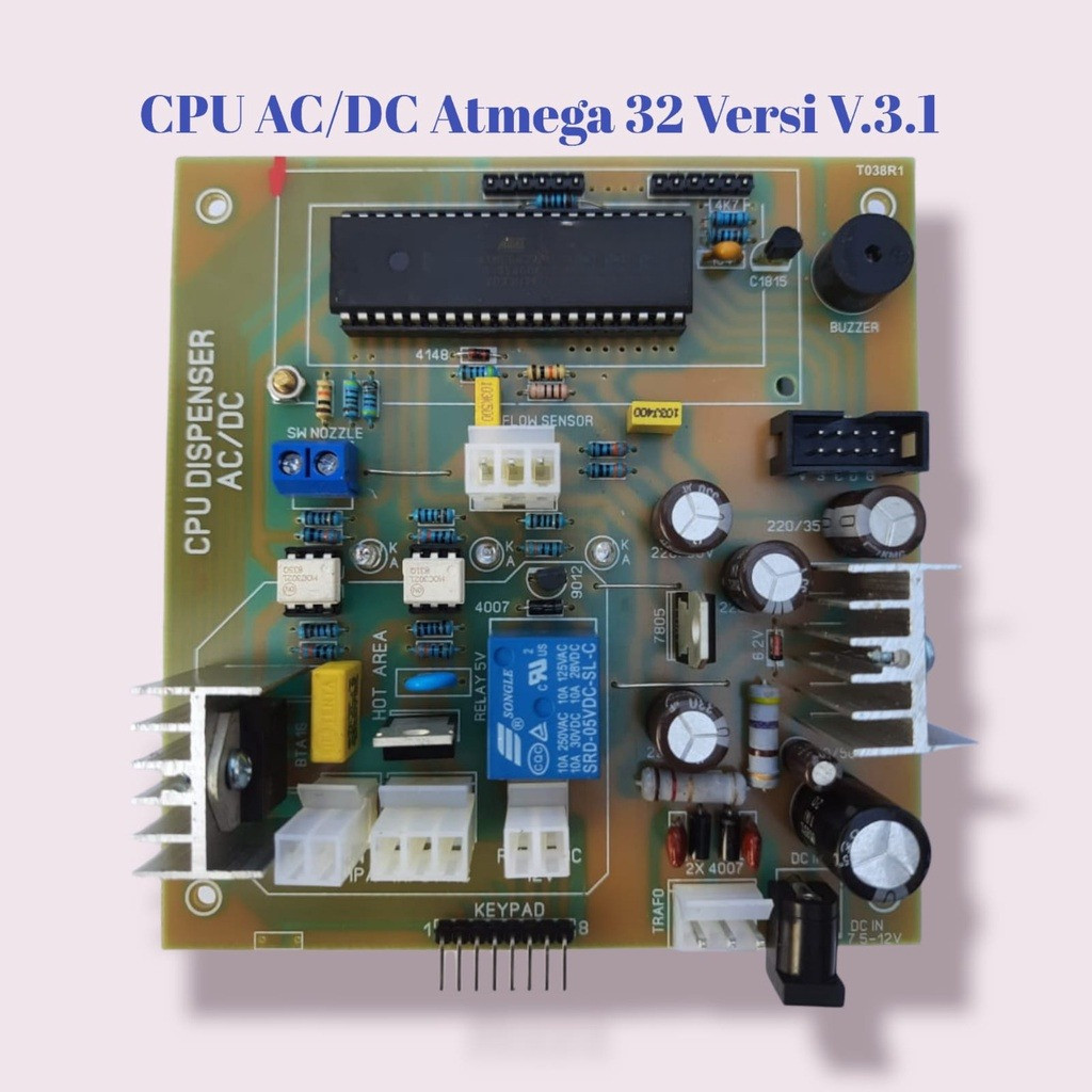 CPU Pom Mini V 3.1 IC 32 Fitur Selenoid Aktif Display Bisa Edit Nama