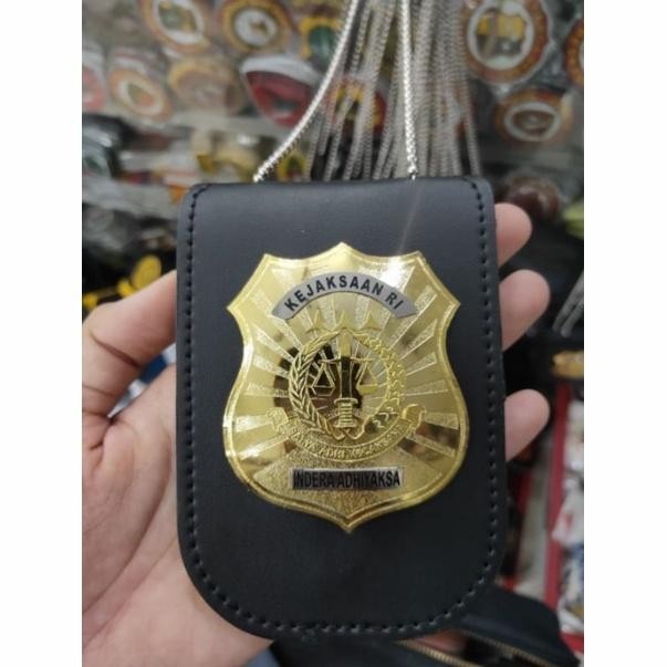

ANDMA KTA Kalung Lencana Kejaksaan RI Tali Id Card Kejaksaan RI - Hitam, All Size