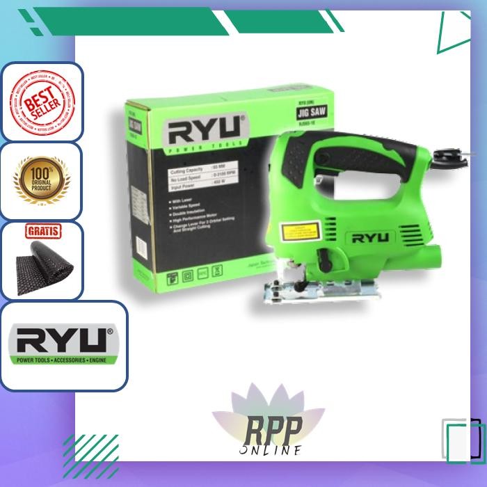 JIGSAW RYU RJS65-1E MESIN GERGAJI TRIPLEK RYU RJS65-1E