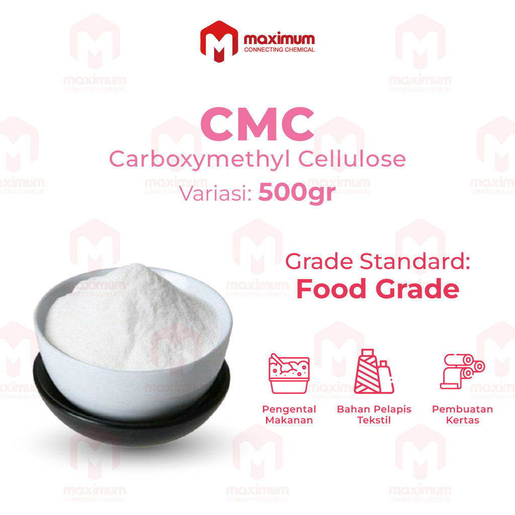 

CMC / Carboxy Methyl Cellulose / Pengental Makanan