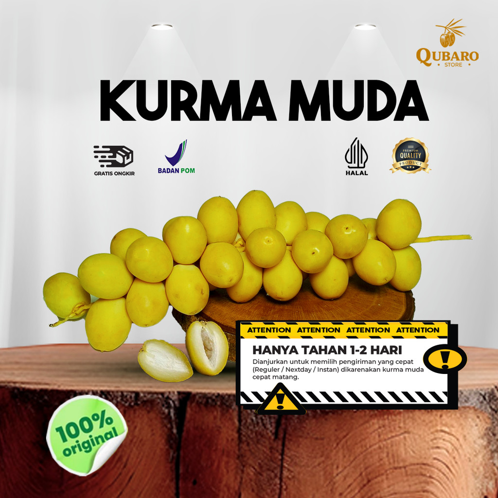 

KURMA MUDA MENGKEL FRESH / KURMA MUDA PROMIL SEGAR PREMIUM