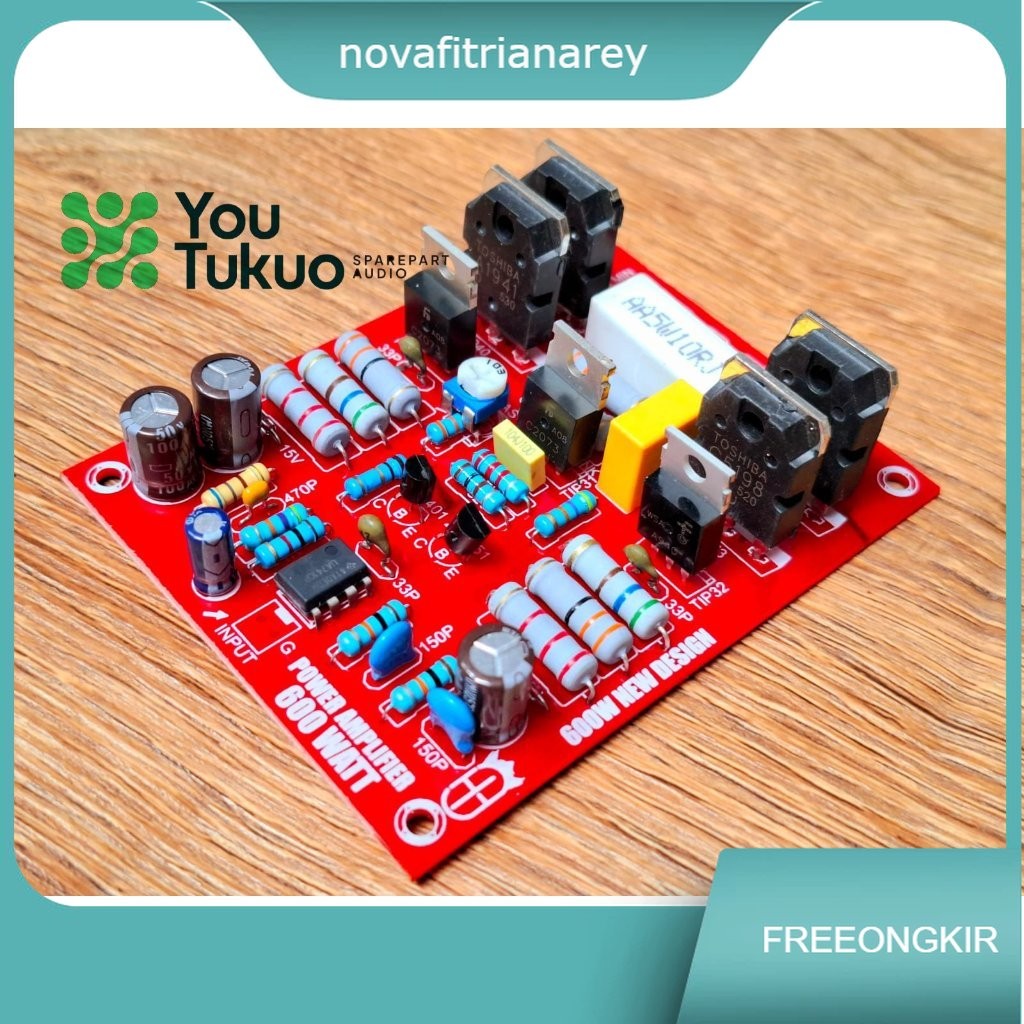 kit power amplifier 600w 600 watt driver