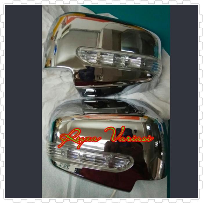 Cover Spion Lampu Strada Triton Chrome