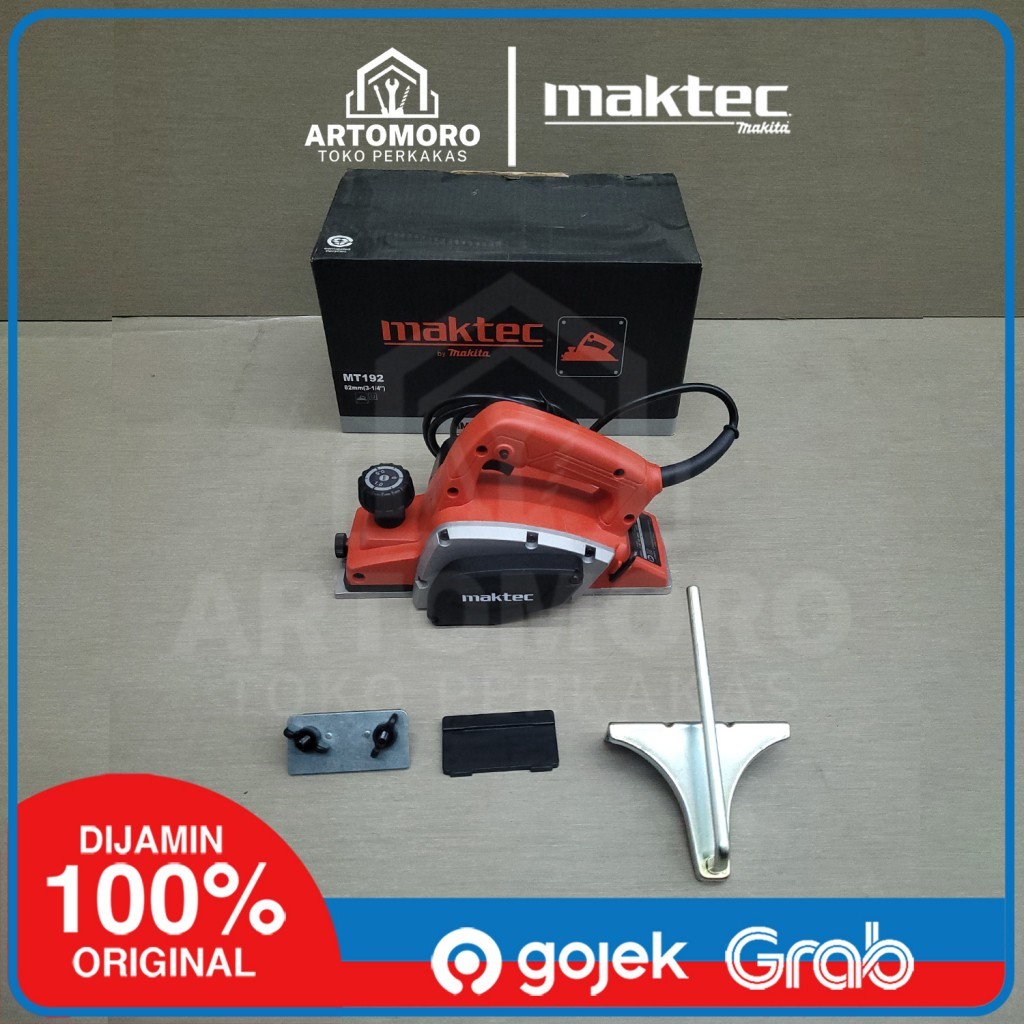 Mesin Serut Ketam Sugu Kayu Power Planner MT192/M1902B Maktec Original 82mm (3-1/4inch) Makita