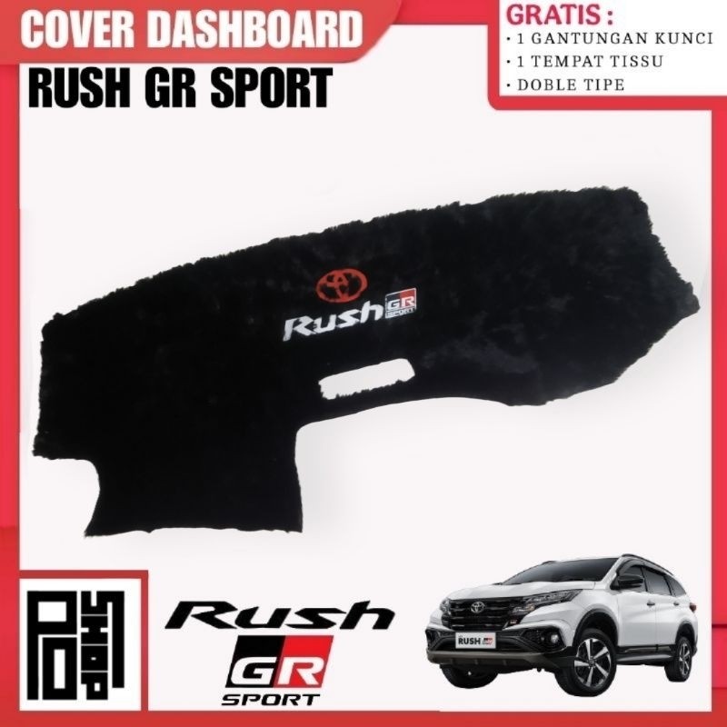 cover dashboard bulu mobil Toyota rush Gr sport 2021-2025 // alas dashboard mobil bulu toyota all ne