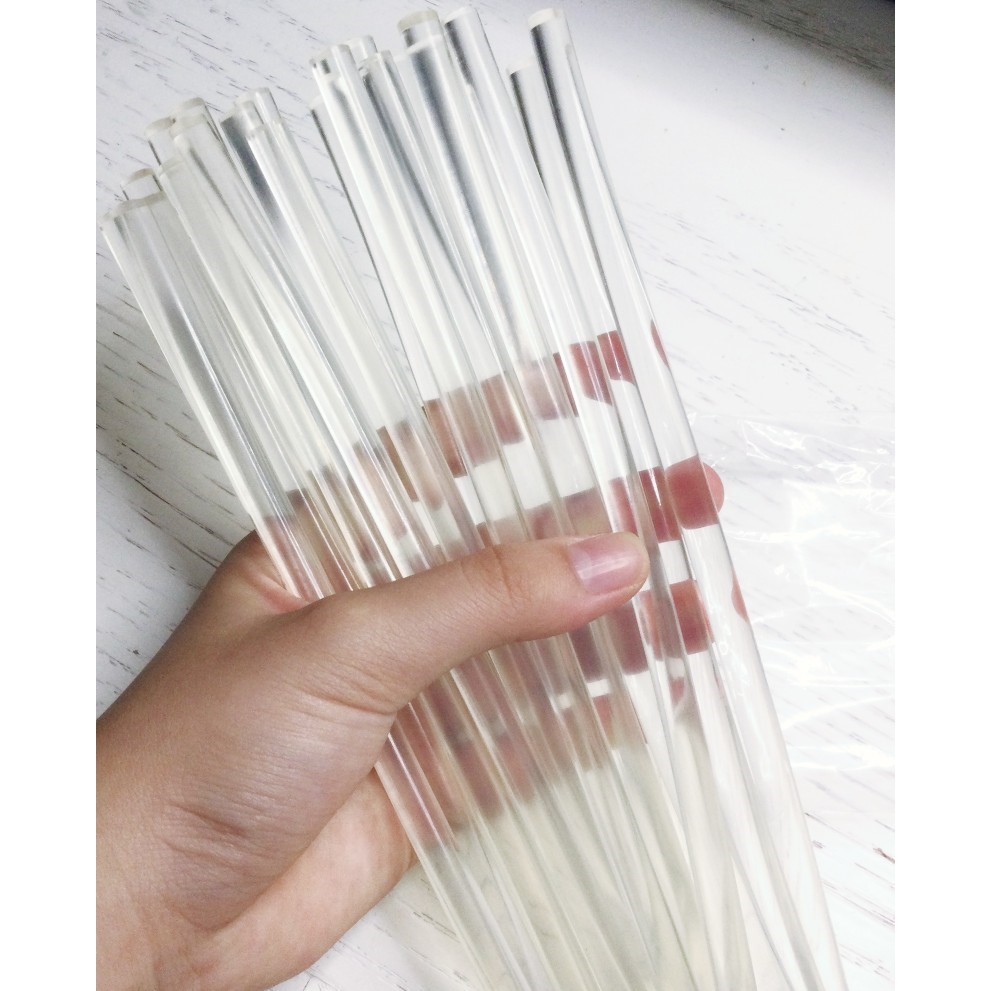 

10pcs Crystal Clear Wax Seal Sticks for Glue Gun Sealing Wax Sticks, 145mmx7mm Sealing Wax Sticks for Wax Seal Stamp