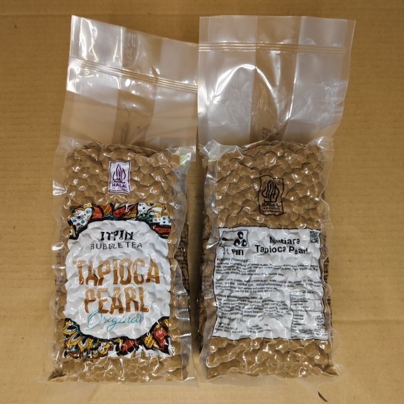 

boba tea ITPIN 1 kg tapioca pearl original
