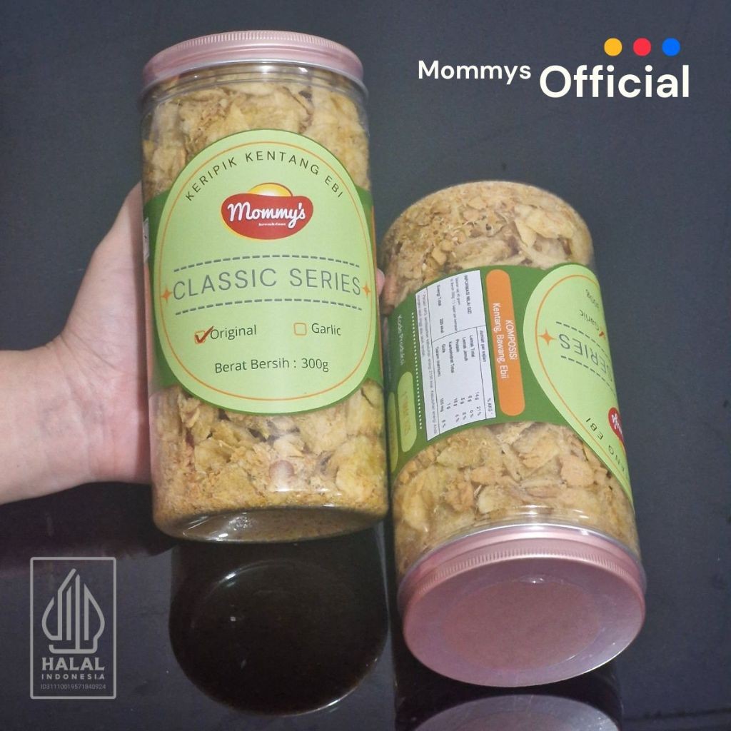 

Keripik Kentang Ebi Mommy's Breakfast 380g Classic Series