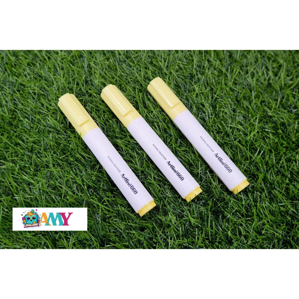 

ARTLINE HIGHLIGHTER PAST5EL YELLOW EK 660 PSTL AMY STASIONARY