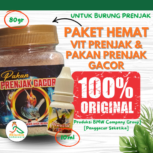 Paket Hemat Prenjak Gacor Seketika Vitamin Prenjak dan Pakan Prenjak Penggacor