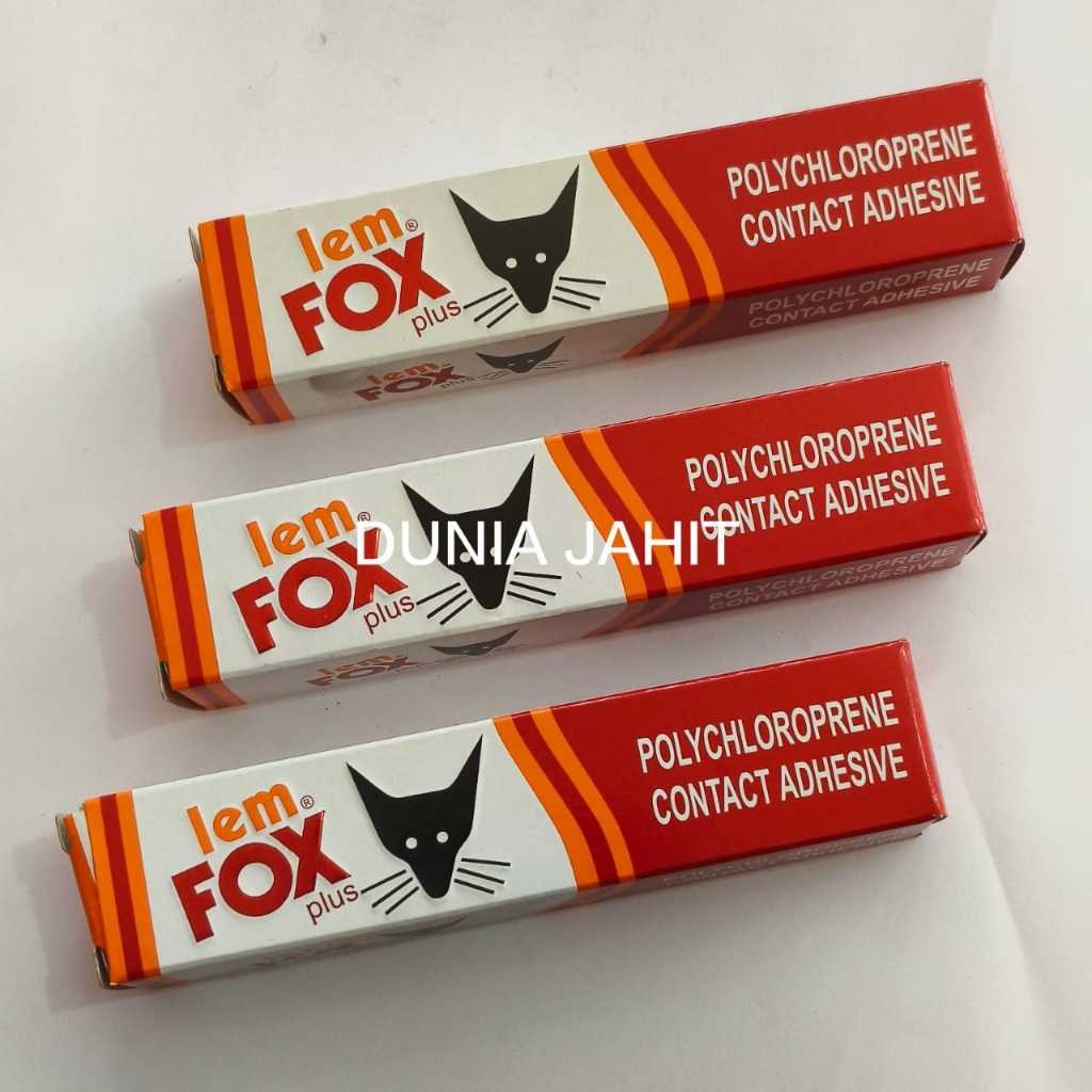 

Lem Fox Plus Tube 20 gr | Perekat - Area Jahitan