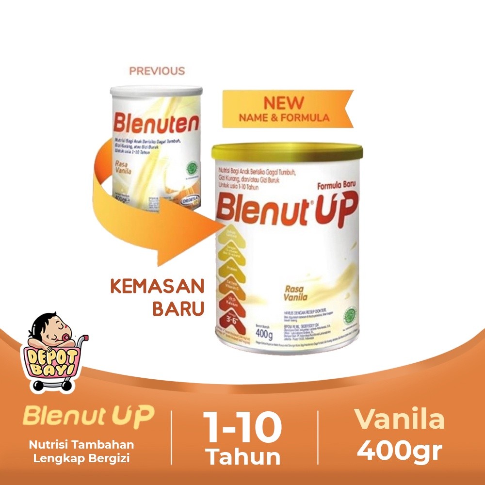 

Blenut Up Vanila 400 gram
