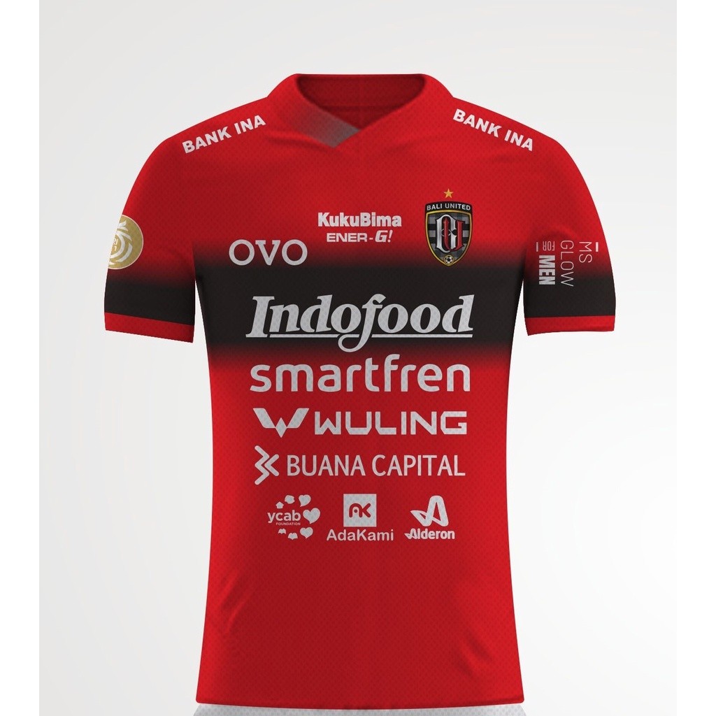 Jersey Bali United Home Away 3rd GK BRI Liga 1 2021