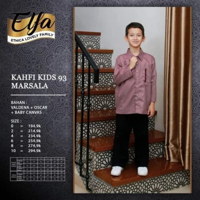 ETHICA KOKO ANAK KAHFI KIDS 93 MARSALA