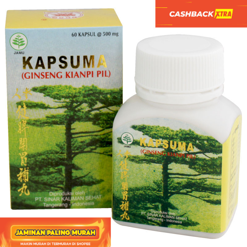 

selamat datang di toko kami shopcrown BPOM Kapsuma Kianpi Pil Penggemuk Badan Wisdom ASLI Original - Ginseng Kianpi n -happy shopping