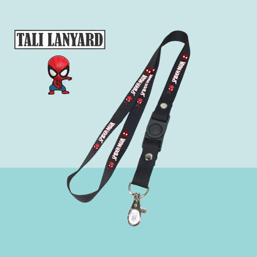 

TALI LANYARD SPIDERMAN CHIBI - TALI ID CARD SPIDER FAN MARVEL SUPERHERO GANTUNGAN HP GANTUNGAN KUNCI GANTUNGAN FLASHDISK GANTUNGAN NAMETAG TALI LANYARD BEST SELLER COD