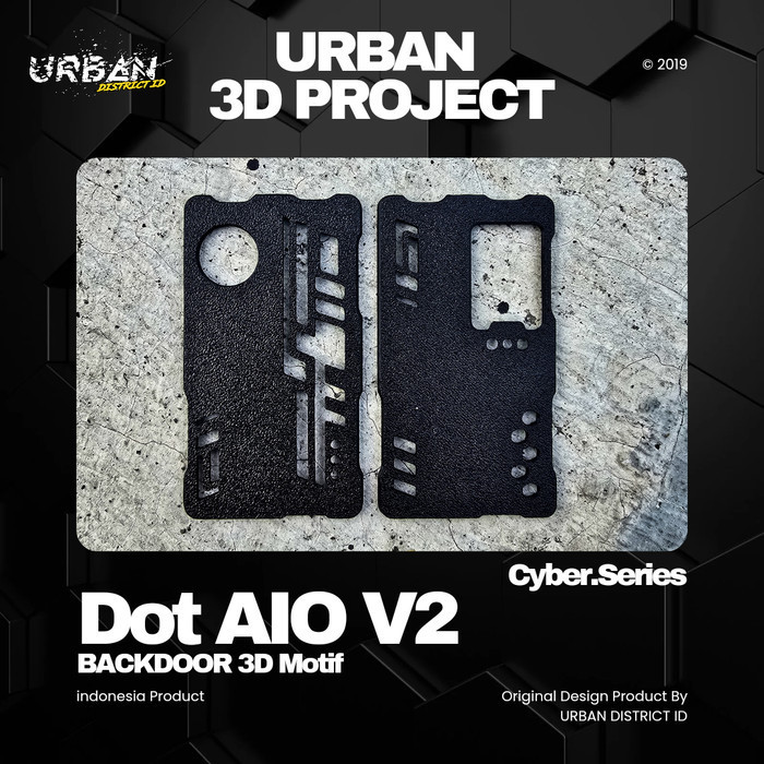 Aksesoris  Door Dot AIO V2 3D Series Model  by Ultimate Customitation